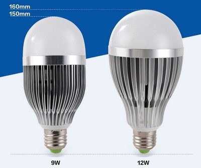 9瓦LED球泡灯 高效节能照明灯具，适用客厅卧室办公室